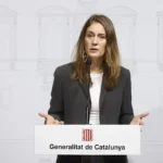 La presidenta de Comuns en el Parlament, Jéssica Albiach.