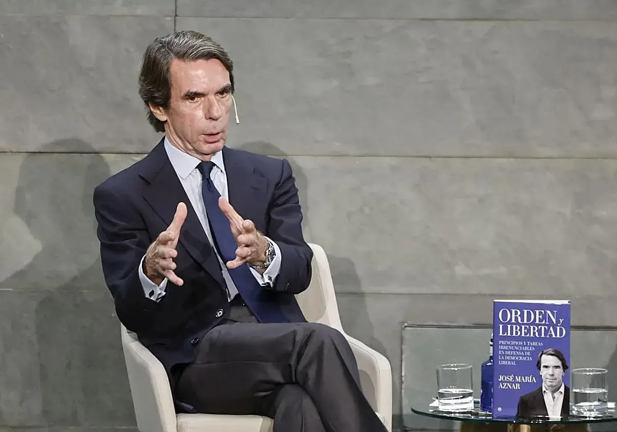 El expresidente del Gobierno José María Aznar