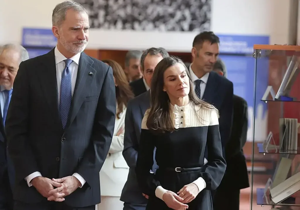 Felipe VI durante su discurso en la Universidad Autónoma de Madrid.