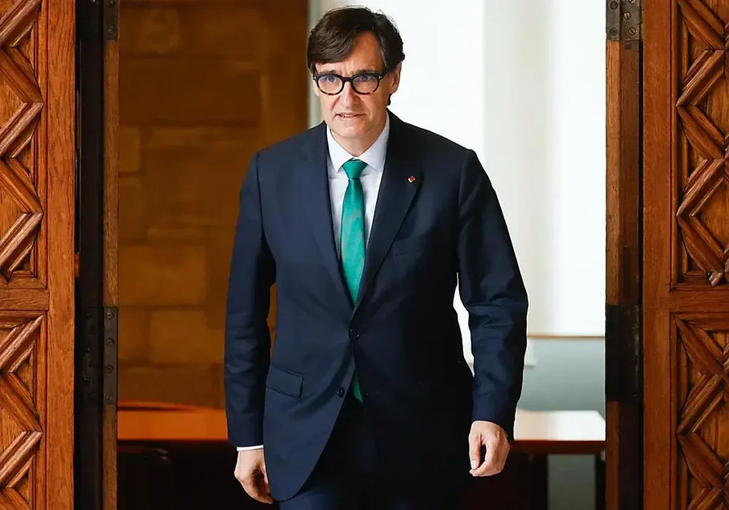 Salvador Illa, presidente de la Generalitat de Cataluña.