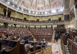 Imagen del hemiciclo del Congreso de los Diputados.