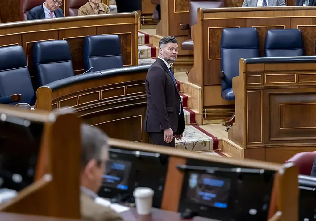 Gabriel Rufián en el Congreso de los Diputados