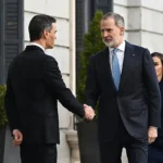 El Rey Felipe VI durante su discurso en el Congreso de los Diputados.