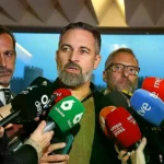 Santiago Abascal, presidente de Vox, en el Congreso de los Diputados.