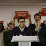 Gerardo Pisarello durante el acto de presentación de su candidatura
