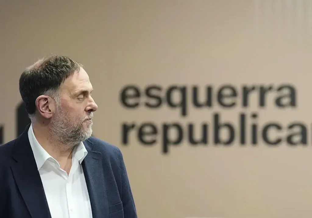 El presidente de ERC, Oriol Junqueras.