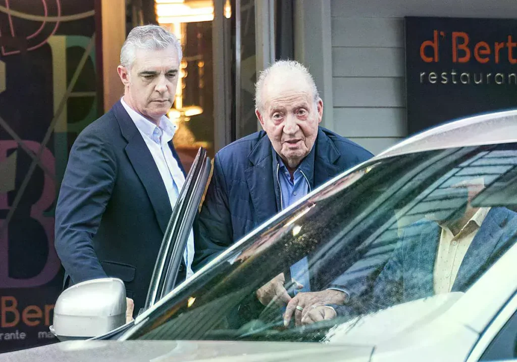 Juan Carlos I, en una de sus visitas a España.