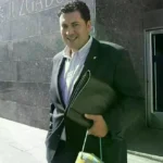 Iván Álvarez Raja a la salida de los juzgados en una imagen de archivo de 2011.