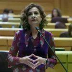 La vicepresidenta primera, María Jesús Montero.