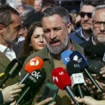 El líder de Vox, Santiago Abascal.