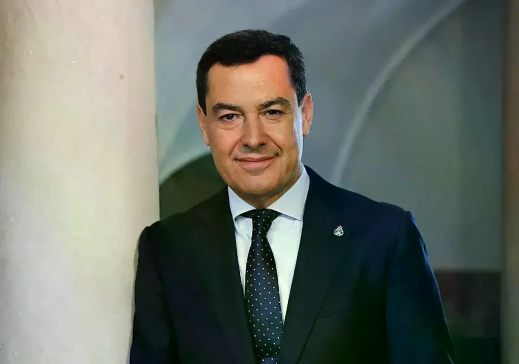Juanma Moreno, presidente de la Junta de Andalucía.
