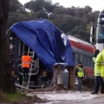 Imagen de los trabajos en Adamuz tras el siniestro Efe / LA VERDAD