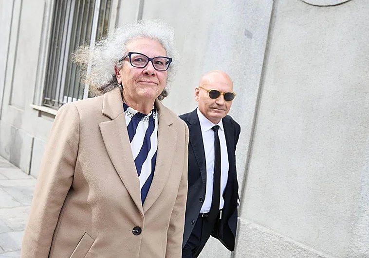 La empresaria Carmen Pano llega al Supremo Foto: Efe / LA VERDAD