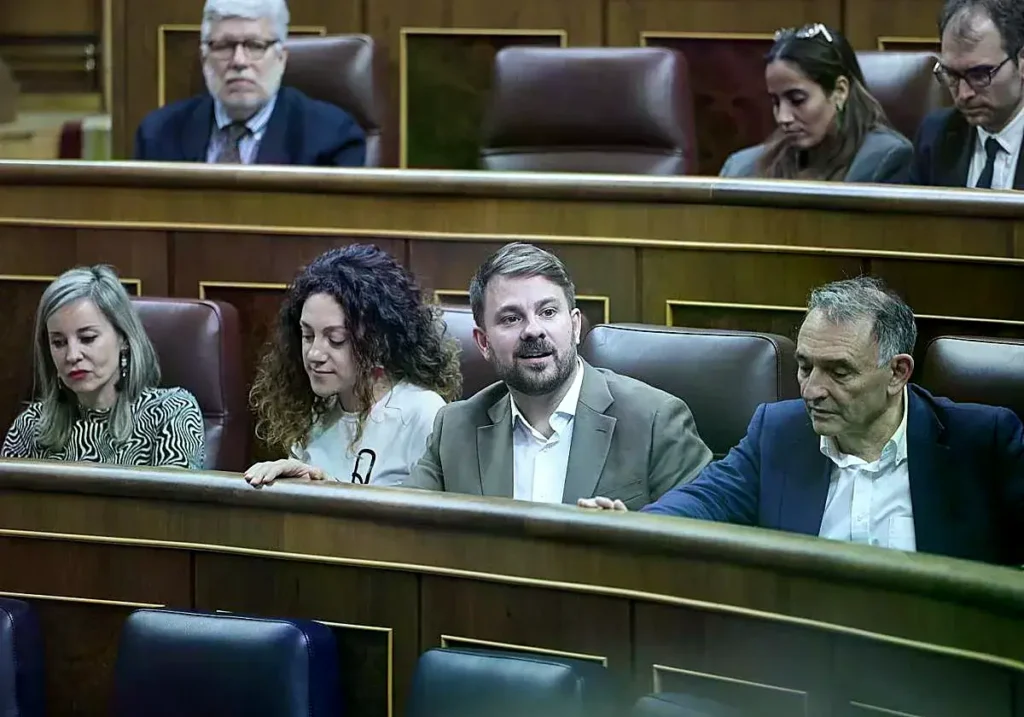 Grupo parlamentario de Sumar en el Congreso de los Diputados.