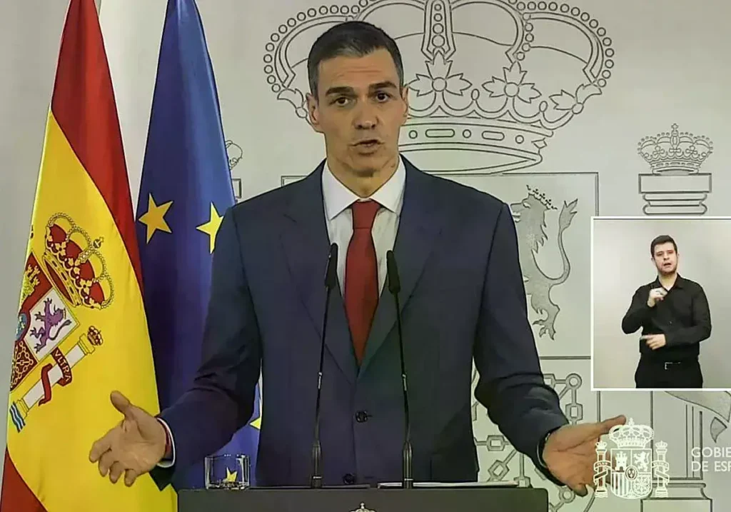 Pedro Sánchez, presidente del Gobierno