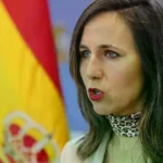 La secretaria general de Podemos, Ione Belarra, este miércoles en el Congreso.