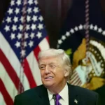 El presidente de EE UU, Donald Trump, en un acto en Washington.