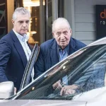 Juan Carlos I, en una de sus visitas a España