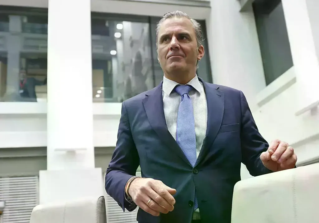 Javier Ortega Smith, portavoz de Vox en el Ayuntamiento de Madrid.