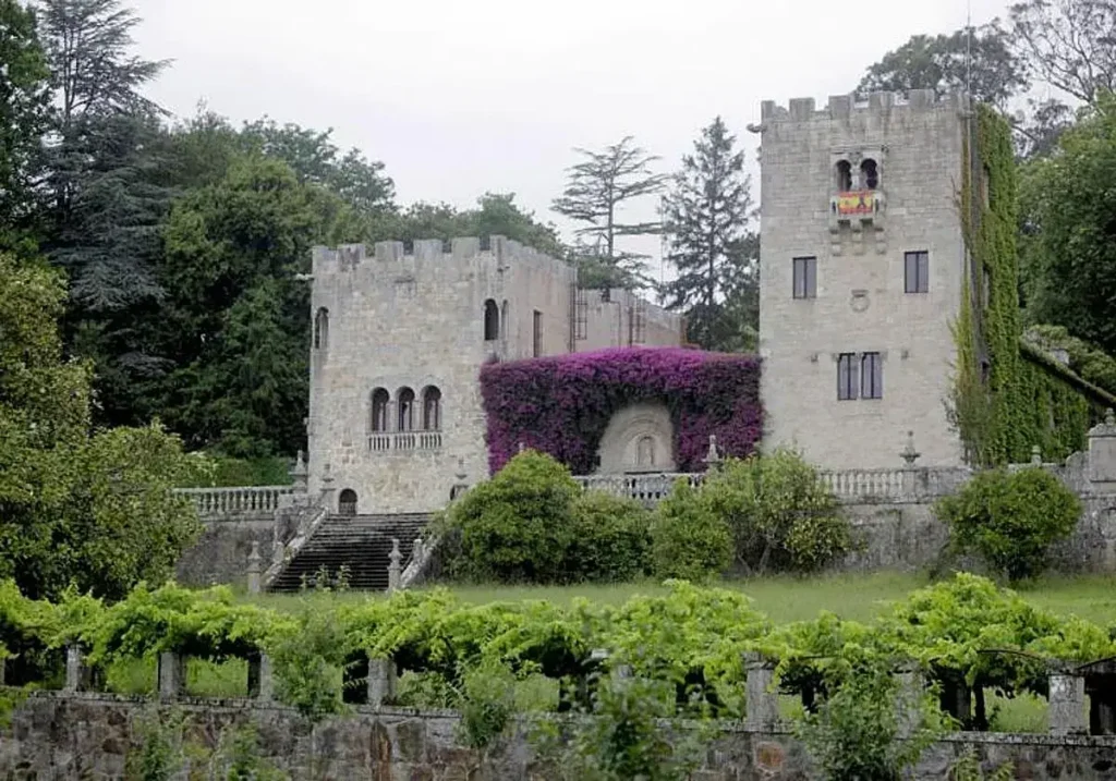 El Pazo de Meirás visto desde fuera