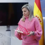 La portavoz del grupo parlamentario Sumar, Verónica M. Barbero.