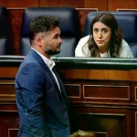 Gabriel Rufián e Irene Montero.