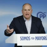 El secretario general del PP, Miguel Tellado.