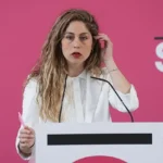 La líder de Movimiento Sumar, Lara Hernández.