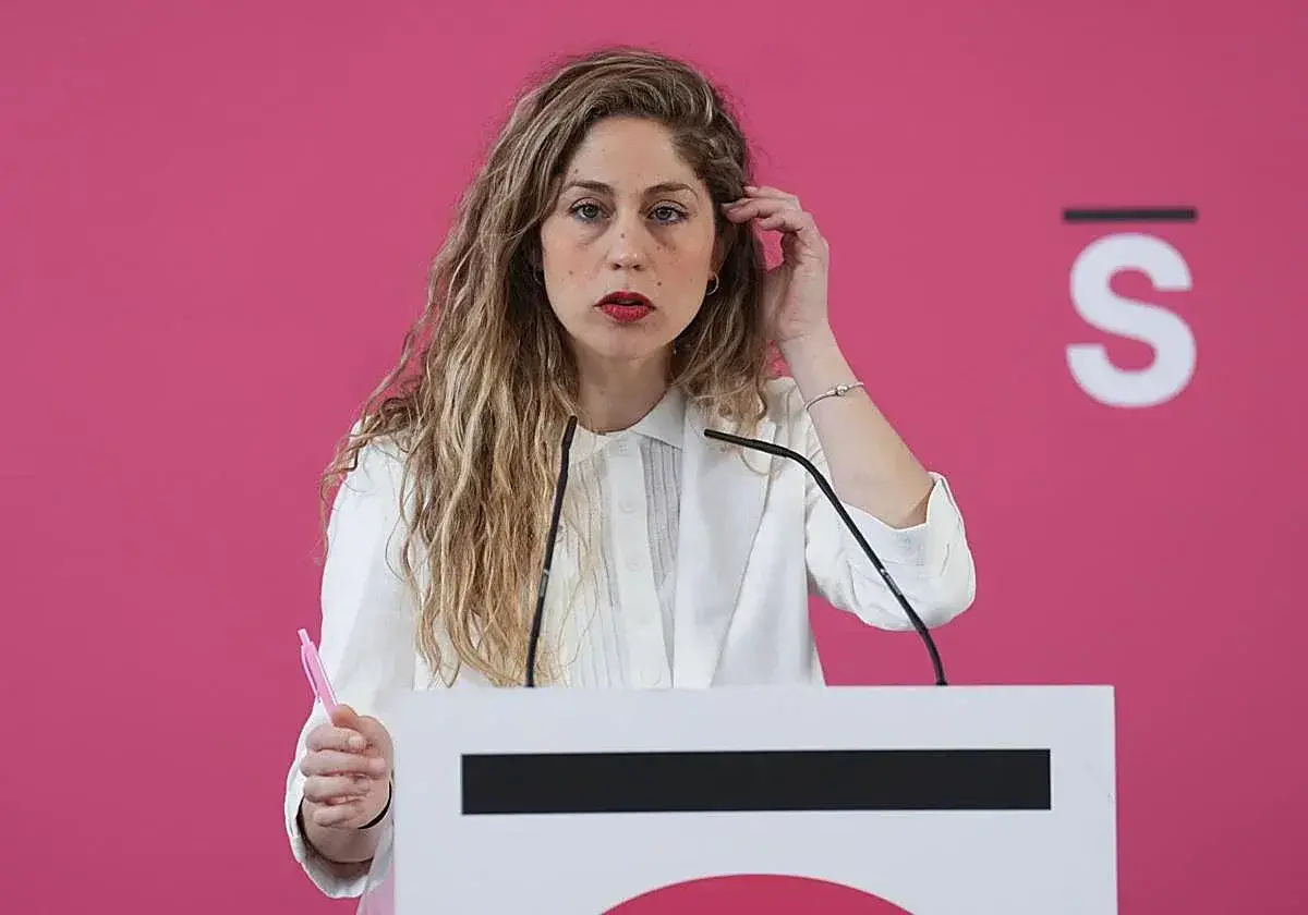 La líder de Movimiento Sumar, Lara Hernández.