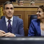 Ampliar Sánchez y Montero en el Congreso el pasado miércoles