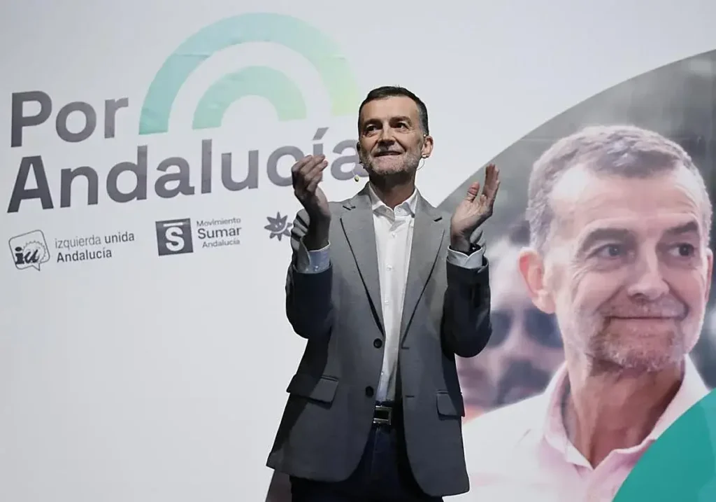 El candidato de Por Andalucía, Antonio Maíllo.