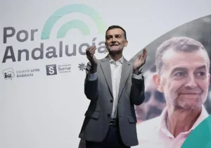 El candidato de Por Andalucía, Antonio Maíllo.