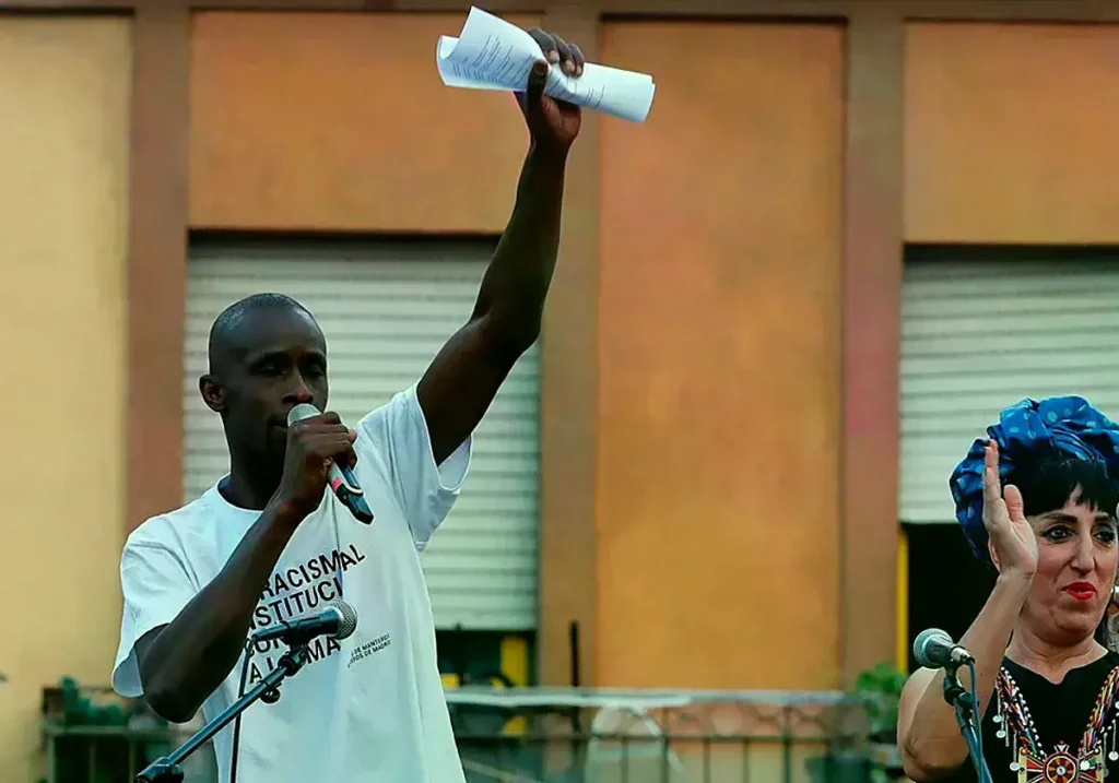 Serigne Mbaye en un acto público