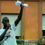 Serigne Mbaye en un acto público