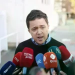 Íñigo Errejón a su llegada a los Juzgados de Madrid.
