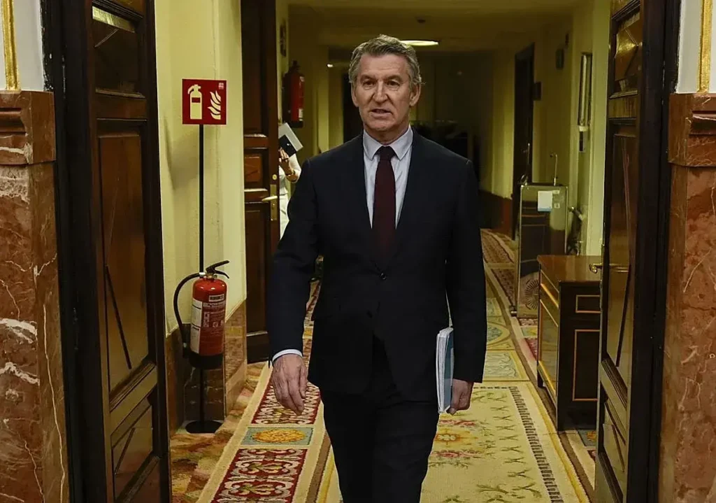 Alberto Núñez Feijóo, líder del Partido Popular.