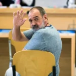 Ángel Tellería, durante su juicio en la Audiencia Nacional