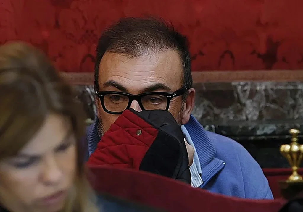 Koldo García el pasado febrero en el Supremo durante la vista de cuestiones previas Efe / LA VERDAD