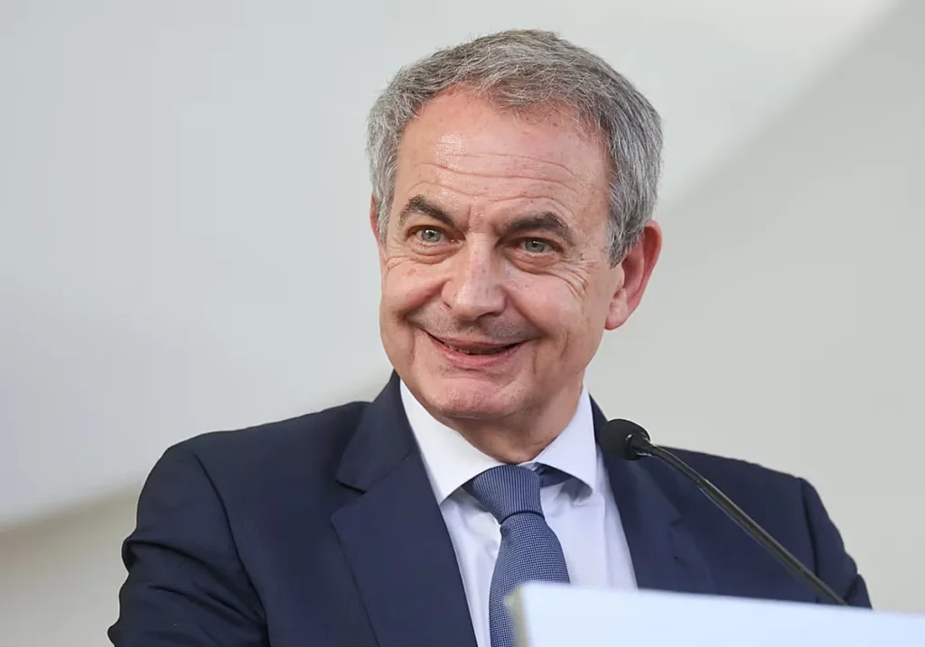 Rodríguez Zapatero en una reciente intervención este mes en Venezuela Efe / LA VERDAD