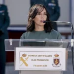 La directora general de la Guardia Civil, Mercedes González. (Efe)