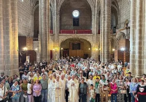 Último encuentro de migrantes de las diócesis extremeñas celebrado en Don Benito.