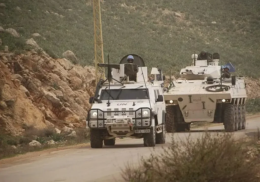 Despliegue de cascos azules españoles en Líbano. (UNIFIL)