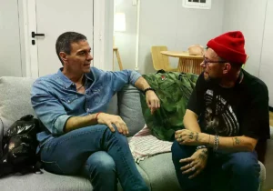 El presidente del Gobierno, Pedro Sánchez, asiste al festival Primavera Sound.