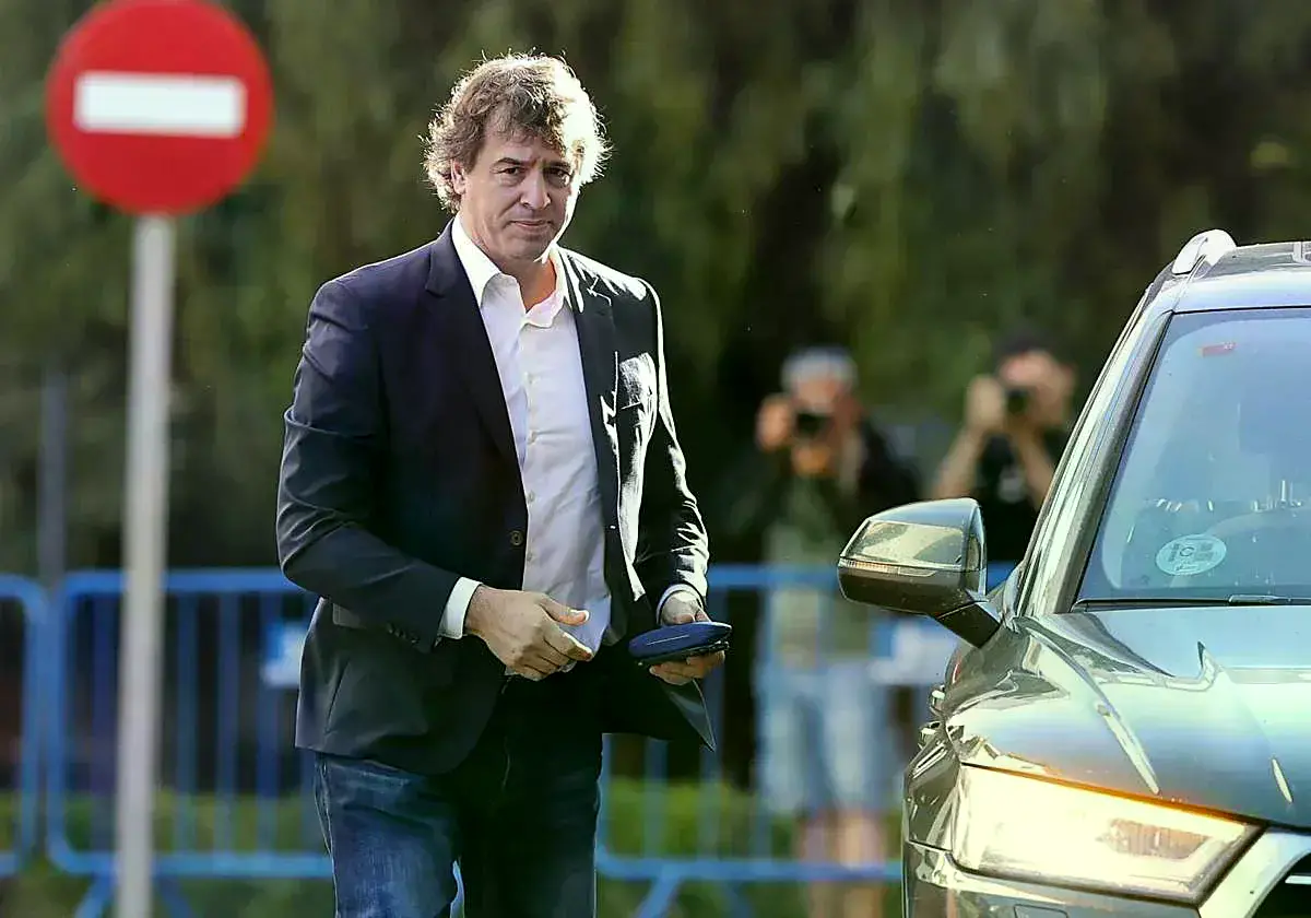 David Sanchez, hermano del presidente del Gobierno, a su llegada a la ultima sesion del juicio.