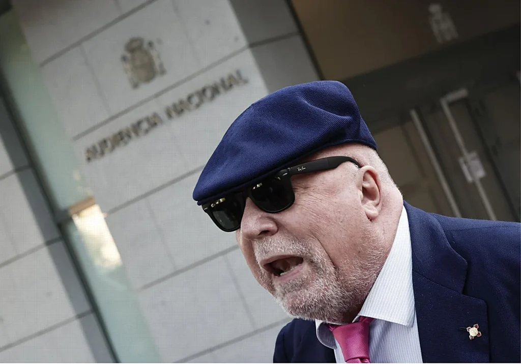 José Manuel Villarejo a su llegada este martes a la Audiencia Nacional. (EFE)