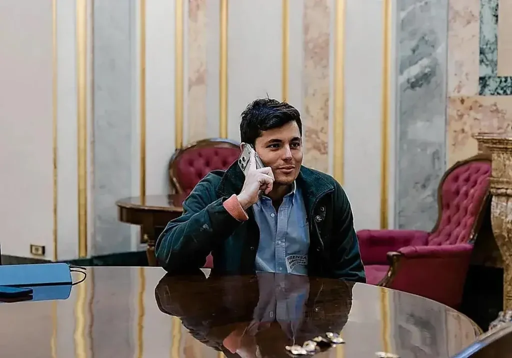 Vito Quiles, en el Congreso.