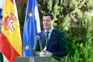 Juanma Moreno toma posesión como presidente de la Junta de Andalucía para la XIII legislatura.