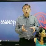 Juan Carlos Monedero en un curso de verano en El Escorial.