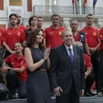 La presidenta de la Comunidad de Madrid, Isabel Díaz Ayuso y el presidente electo de Venezuela, Edmundo González Urrutia.