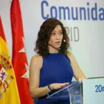 Ayuso interviene este jueves en un acto en Madrid.